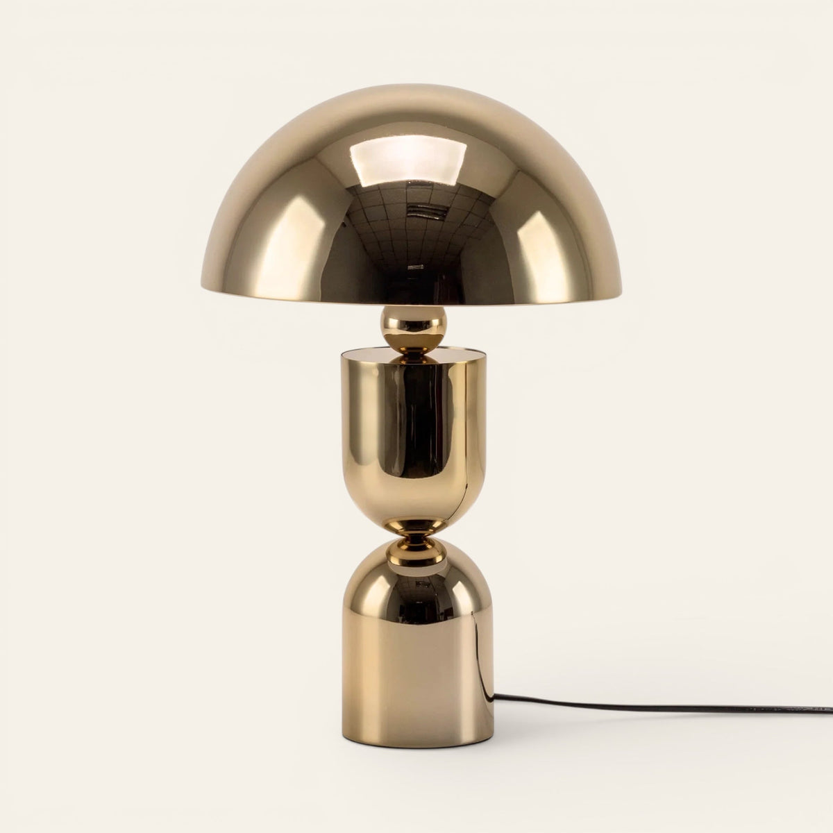 Brass Gold Mushroom Table Lamp - Houseof - KEFINO