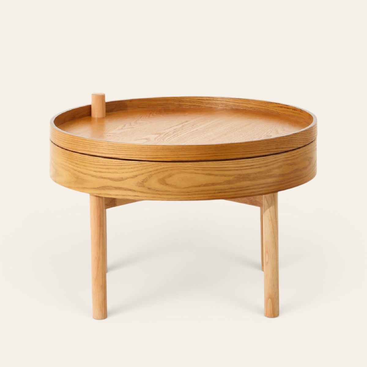 SPIN Midcentury coffee table with storage KEFINO
