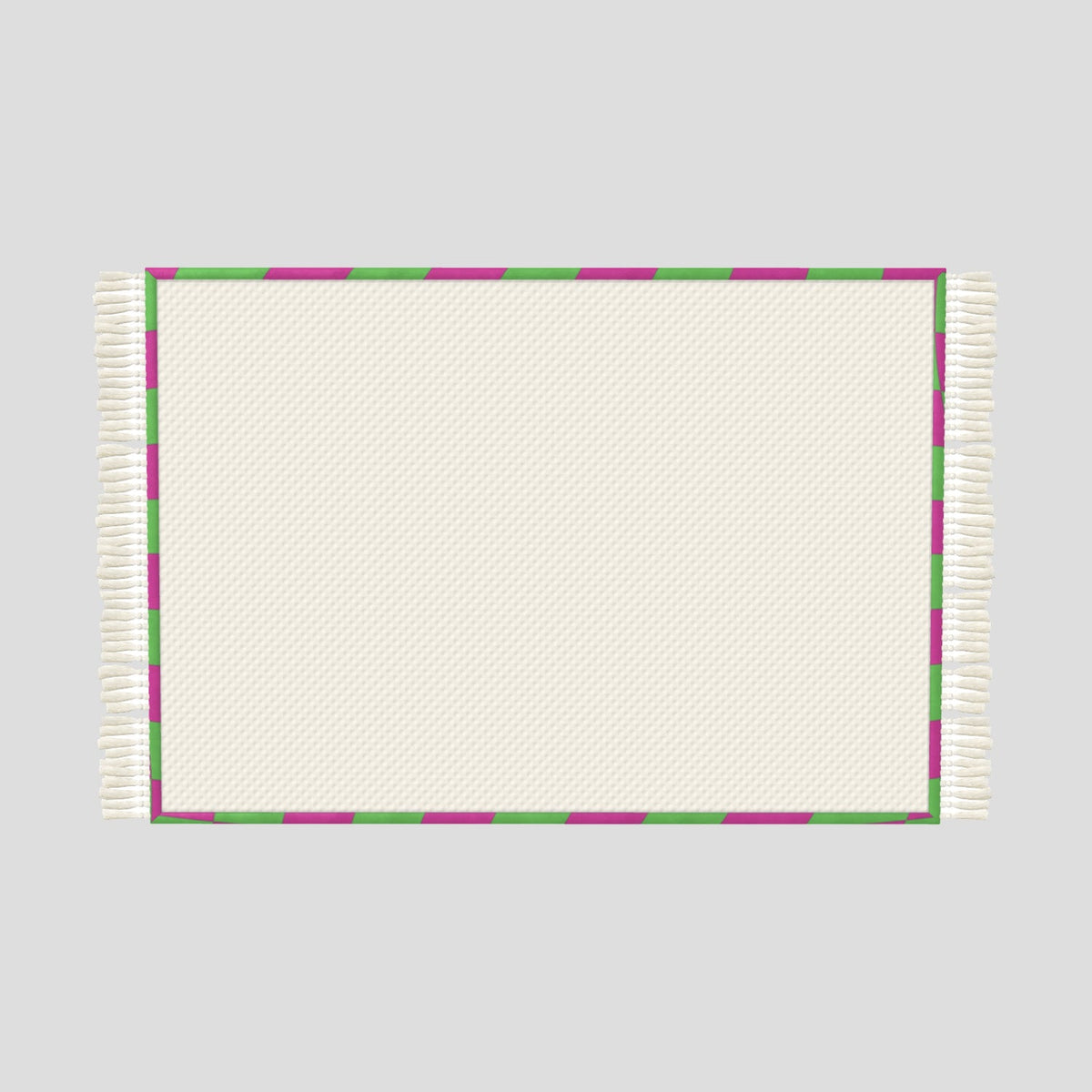 MEADOW Pink and Green Rug − small Contrado