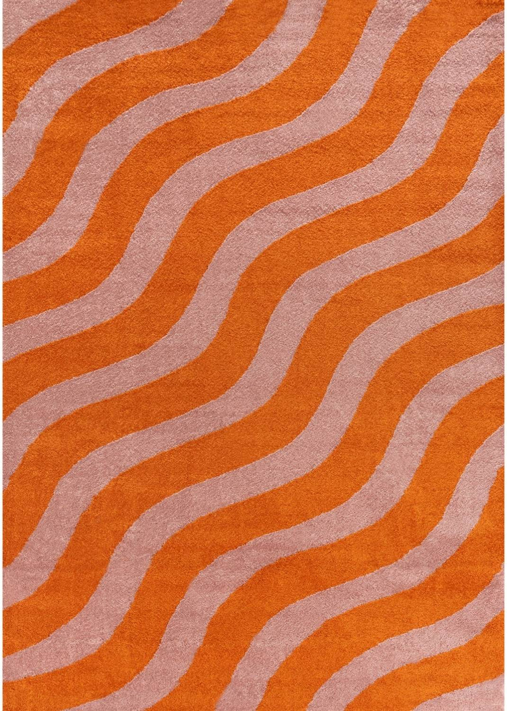 Joli Wave Orange & Pink Rug | Rectangular | 80x150cm − 200x290cm The Rugs