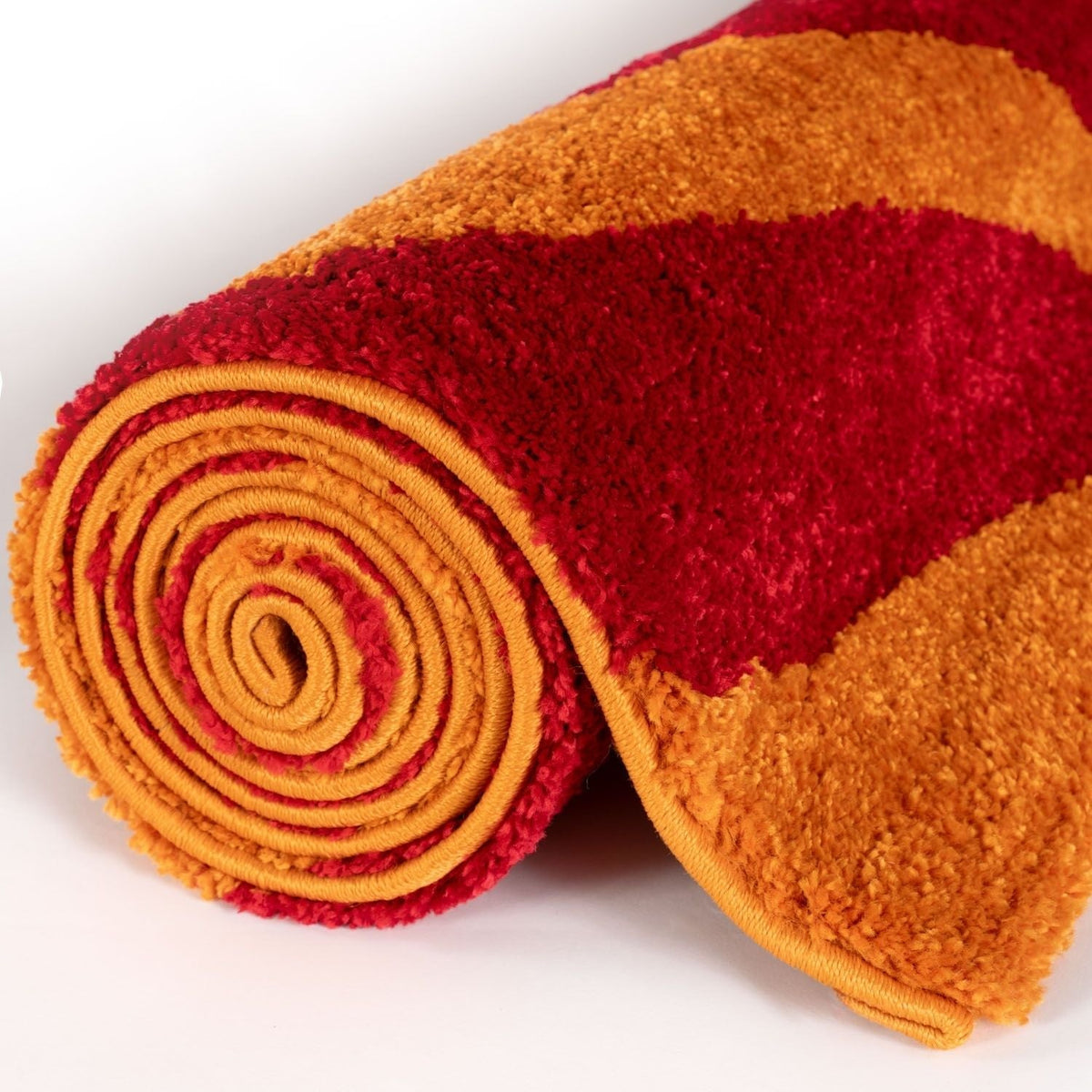 Joli Wavy Stripes Red & Orange Rug | Rectangular | 80x150cm − 200x290cm The Rugs