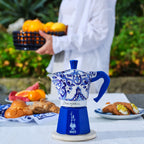 Bialetti X Dolce&Gabbana Blue Mediterranean Moka Express Brew Italia