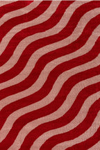 Joli Wave Red & Pink Rug | Rectangular | 80x150cm − 200x290cm 240X340 cm The Rugs
